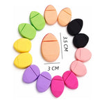6 Mini Esponjas Para Maquillaje Precision Base Corrector