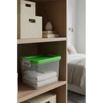 Caja De Plastico Organizadora 14 Litrs Con Broche Vitalplast
