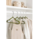 X20 Perchero Metalico Infantil Organizador Para Ropa Bebe Marrón Claro