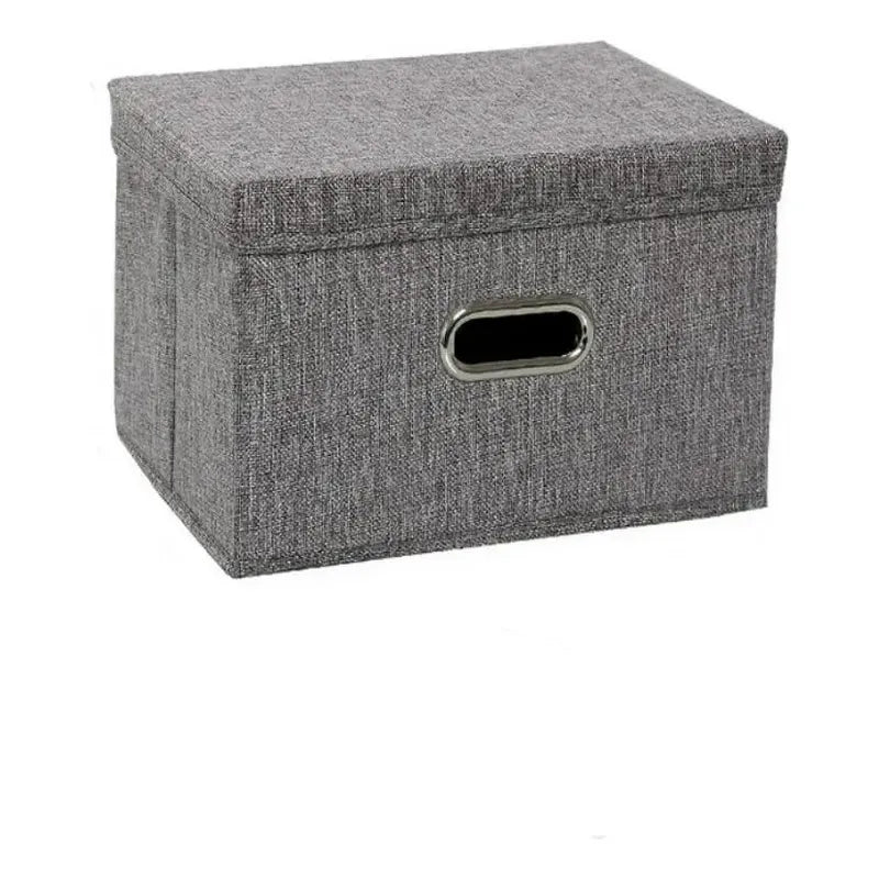 X2 Caja Organizadora Con Tapa De Tela Plegable Pequeña