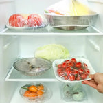 Gorro Envoltura De Plástico Para Alimentos Elástico 100pcs