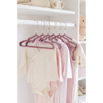 X30 Perchero Metalico Infantil Organizador Para Ropa Bebe Marrón Claro