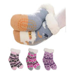 X4 Calcetines De Invierno Para Bebes Chiporro Frio Térmicas