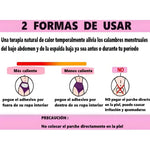 Pack De Parches Térmicos Para Controlar Cólicos Menstruales- South Moon, 8 Unidades Alivio Del Dolor