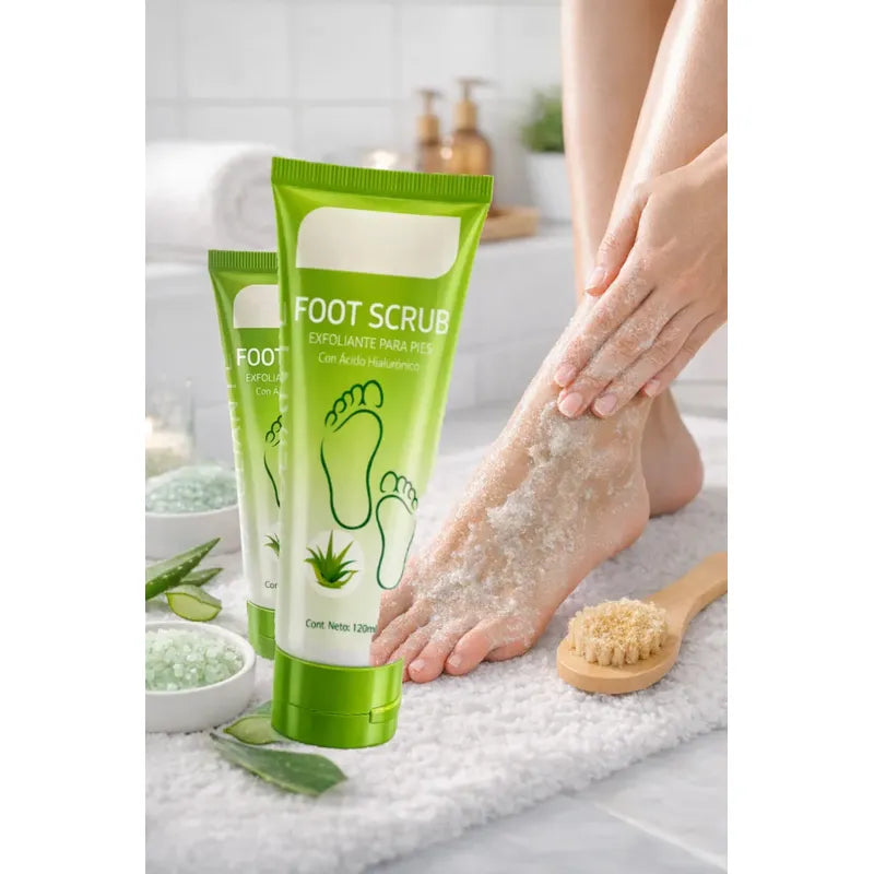 Exfoliante Para Pies De Aloe Vera  Flower Secret 120ml