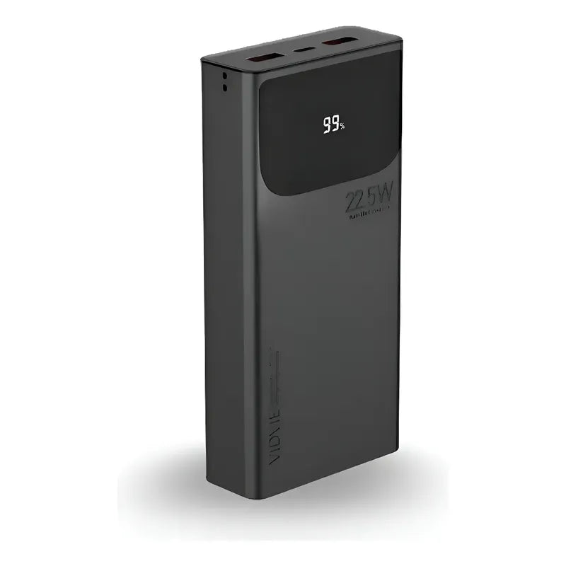 Cargador Portátil Vidvie 10000mah Negro Carga Rápida 22.5w Usb