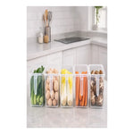 Caja Organizadora Para Refrigerador Con Tapa Y Mango Color