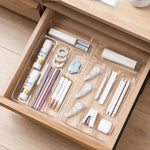Organizador Cubiertos Utensilios Servicios Cocina 4 Cajones Transparente