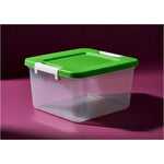 Caja De Plastico Organizadora 14 Litrs Con Broche Vitalplast
