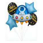 Pack De 5 Globos  Diferentes Diseños Infantil Decoración