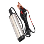 Bomba Extractora De Agua Y Aceite Eléctrica Portátil De 12 V