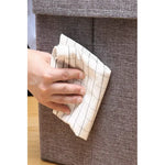 X2 Caja Organizadora Con Tapa De Tela Plegable Mediana