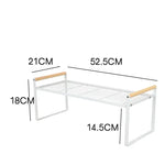 X2 Organizador Repisa Estante Cocina Escurridor Plato Loza