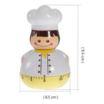 Temporizador Analógico Yiding 60 Minutos Cocina Mini Chef