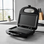 Sandwichera Electrica Tostadora Electrica Tostador Pan Grill Negro