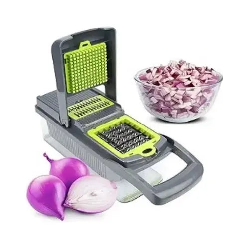 Picador De Verduras Multiusos Preparación Rápida 16 Pcs