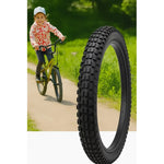 Neumatico Para Bicicleta Aro 20x2.40 Repuesto Negro Llanta Negro