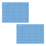X2 Tabla De Cortar Líneas Rejilla A3 Pvc Mat Papel Autocurat
