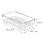 Organizador De Huevos Caja Para 18 Huevos Para Refrigerador  Transparente