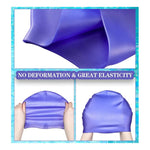 Gorro De Piscina  Natacion Elastico Estandar Unisex Cabello