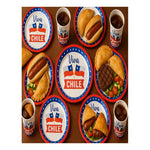 Platos Desechables Decoracion Fiestas Patrias Chilena