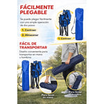 Silla Plegable Camping Playa Picnic Con Porta Vasos Portatil Verde