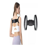 Corrector De Postura Soporte Espalda Ajustable  Unisex  Negro Única Ajustable