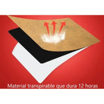 Pack X2 Parche De Pierna Para Tratamiento De Venas Varicosas Neutra
