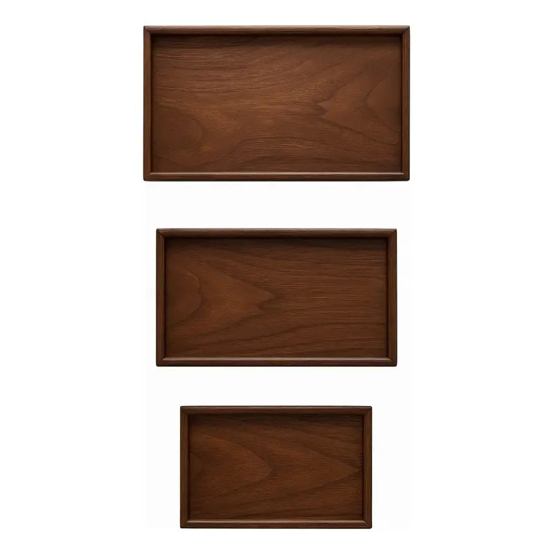 3 Bandejas Rectangular Autoservicio Para Servir Alimento
