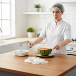 Envoltura De Plástico Para Alimentos Gorro Elastico 200 Pcs