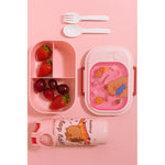 Set Lonchera Taper + Botella Para Jugo Colacion Infantil