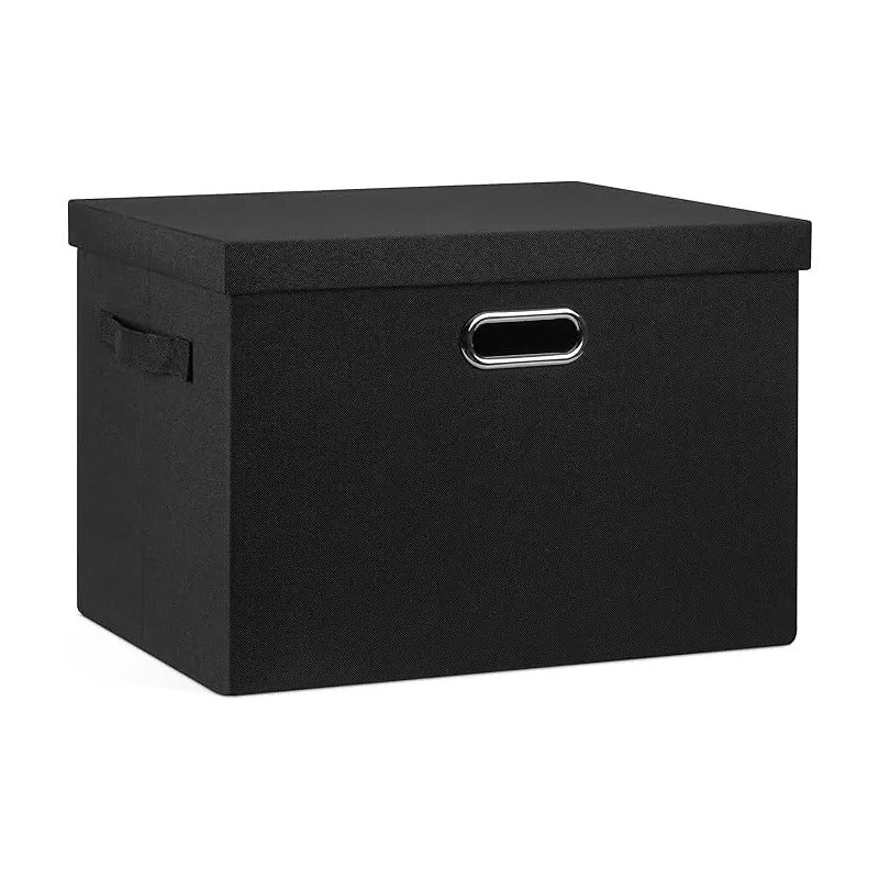 X2 Caja Organizadora Con Tapa De Tela Plegable Mediana