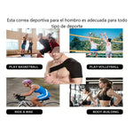 Soporte Hombro De Compresión Ortopédico Adulto Negro Unica