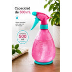 Botella Spray Pulverizador Atomizador Rociador Plástico Turquesa/fucsia