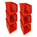 X6 Organizador Gaveta Multiuso Apilable Ventilado Kendy