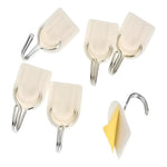 Ganchos De Pared Autoadhesivo Multiuso Colgador 12 Piezas