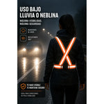 Arnes De Seguridad Reflectante Chaleco Ajustable Adulto