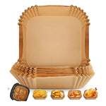 X200 Pcs Bandeja De Papel Para Freidora De Aire- Air Fryer