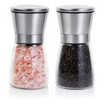 Set 2 Molinillos De Sal Y Pimienta Gourmet Acero Inoxidable