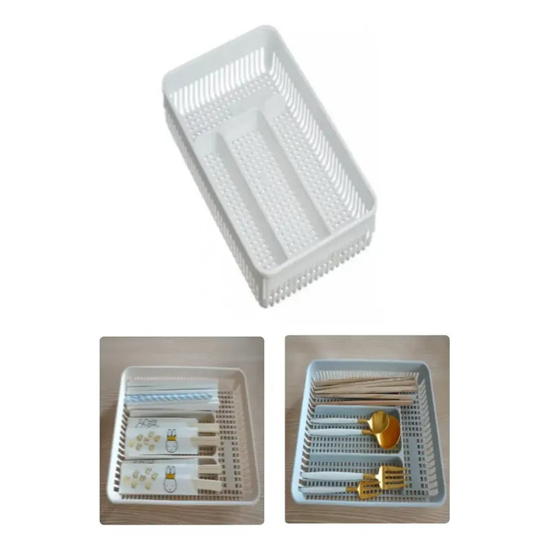 Organizador De Cubiertos 4 Compartimientos Separador Cocina