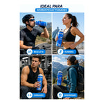 Botella De Agua Cooler Termico Bicicleta Frio/calor 700ml Verde