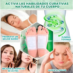 Parches Kinoki Détox 10 Unidades Relajante Desintoxicante Blanco