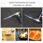 X10 Soplete A Gas Para Cocina Camping Reposteria Encendedor Blanco
