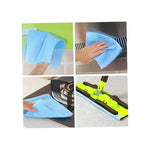 100 Paño De Limpieza Desechable Cocina Reutilizables Toallas Verde-azul-rojo