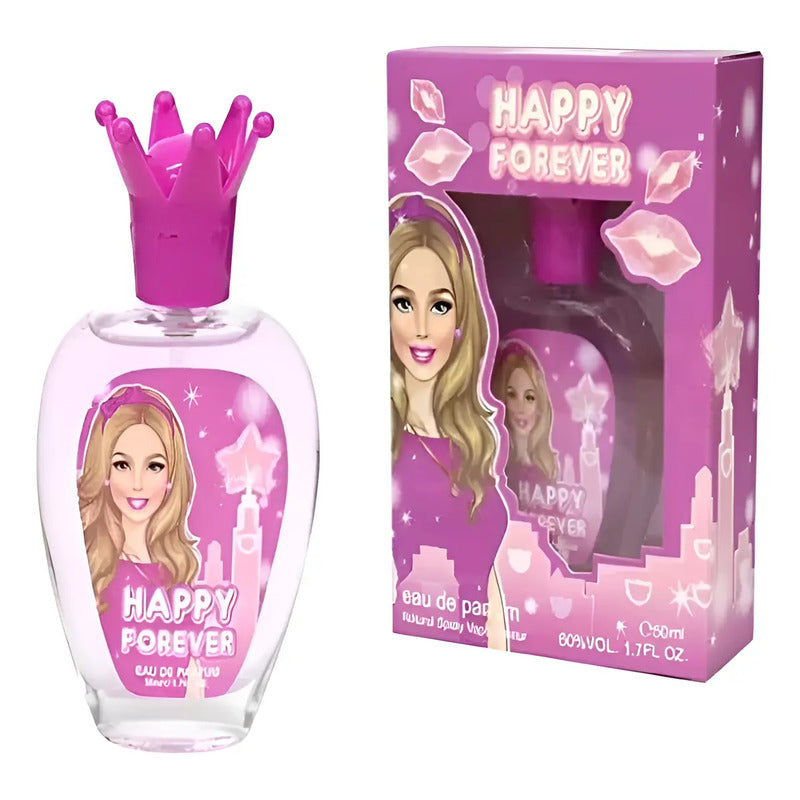 Perfume Para Niña Princesa Violeta Happy Forever Spray 50 Ml