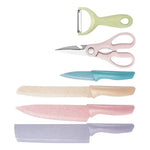 De Cuchillos Acero Inoxidable Juego 6 Piezas Cocina Color
