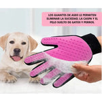 Pack 2 Uni. Guantes Para Mascotas Baño - Peinar Perro, Gato