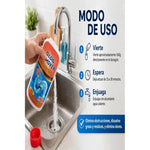 Destapador De Cañería Removedor De Grasa Limpia Tubería 500g