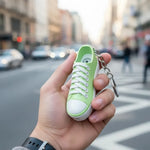 Encendedor Llavero Forma De Zapatilla Recargable Portátil Verde Claro