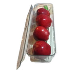Organizador Para Refrigerador Cocina 2 Contenedor Con Tapa Transparente